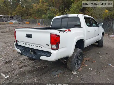 3TMCZ5AN4GM039983 — 2016 Toyota Tacoma, фото 4 с аукциона IAAI, Передняя часть