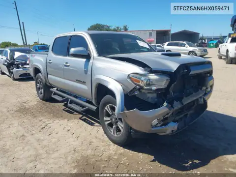 5TFCZ5AN6HX059471 — 2017 Toyota Tacoma, Передняя часть, фото до ремонта