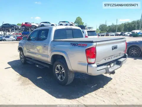 5TFCZ5AN6HX059471 — 2017 Toyota Tacoma, фото 4 с аукциона IAAI, Передняя часть