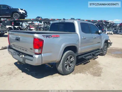 5TFCZ5AN6HX059471 — 2017 Toyota Tacoma, фото 5 с аукциона IAAI, Передняя часть