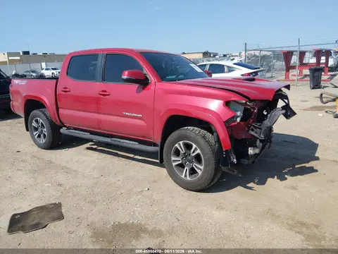 3TMCZ5AN1JM171882 — 2018 Toyota Tacoma, Передняя часть слева (Left Front), фото до ремонта