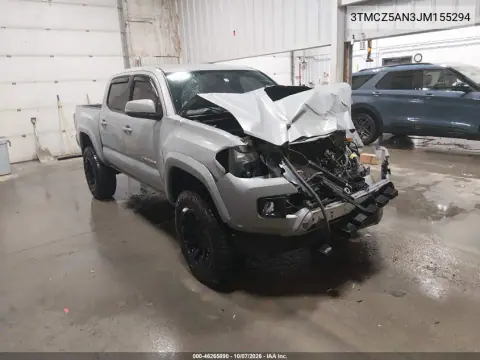 2018 Toyota Tacoma Trd Sport VIN 3TMCZ5AN3JM155294 фото 1