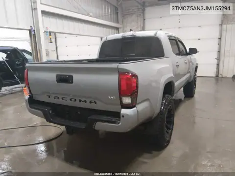 2018 Toyota Tacoma Trd Sport VIN 3TMCZ5AN3JM155294 фото 4