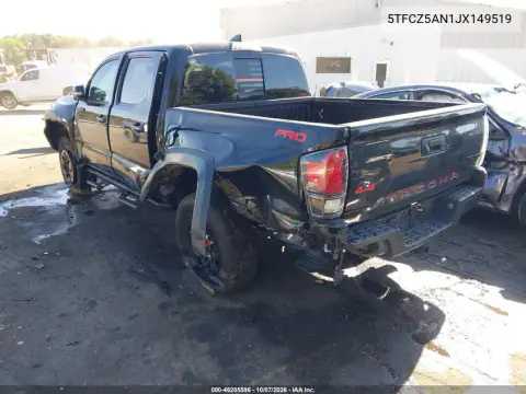 2018 Toyota Tacoma Trd Pro VIN 5TFCZ5AN1JX149519 фото 4