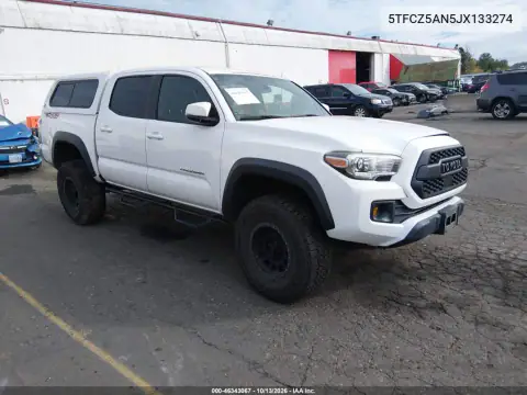5TFCZ5AN5JX133274 — 2018 Toyota Tacoma, Передний левый, фото до ремонта