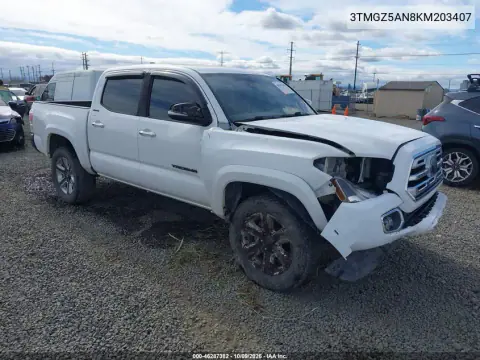 2019 Toyota Tacoma Limited VIN 3TMGZ5AN8KM203407 фото 2