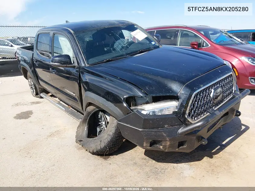 2019 Toyota Tacoma Trd Off Road VIN 5TFCZ5AN8KX205280 фото 2