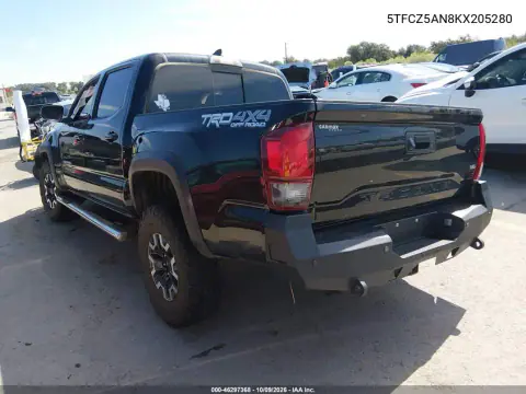 2019 Toyota Tacoma Trd Off Road VIN 5TFCZ5AN8KX205280 фото 4