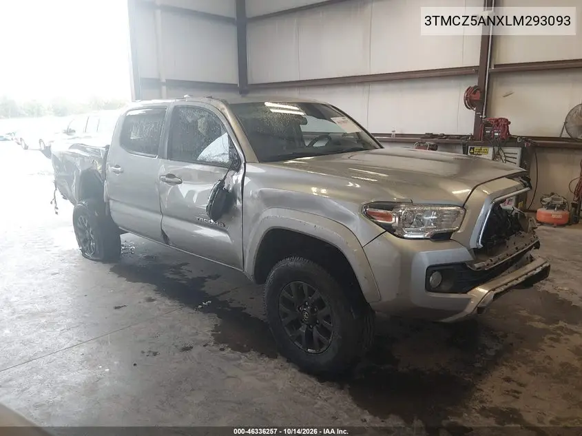 3TMCZ5ANXLM293093 — 2020 Toyota Tacoma, фото 2 с аукциона IAAI, Правый бок