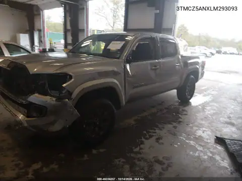 3TMCZ5ANXLM293093 — 2020 Toyota Tacoma, фото 3 с аукциона IAAI, Правый бок