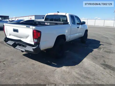 3TYRX5GN4LT002129 — 2020 Toyota Tacoma, фото 5 с аукциона IAAI, Задняя часть