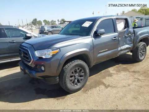 2021 Toyota Tacoma Sr5 V6 VIN 3TMAZ5CN1MM150104 фото 3
