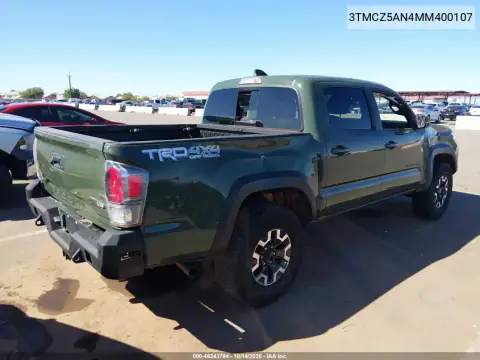 3TMCZ5AN4MM400107 — 2021 Toyota Tacoma, фото 4 с аукциона IAAI, Опрокидывание