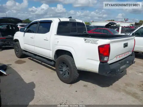 3TYAX5GN9MT019801 — 2021 Toyota Tacoma, фото 4 с аукциона IAAI, Передняя часть