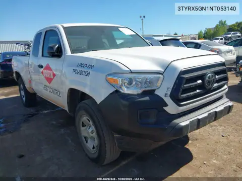 3TYRX5GN1NT053140 — 2022 Toyota Tacoma, Правая сторона, фото до ремонта