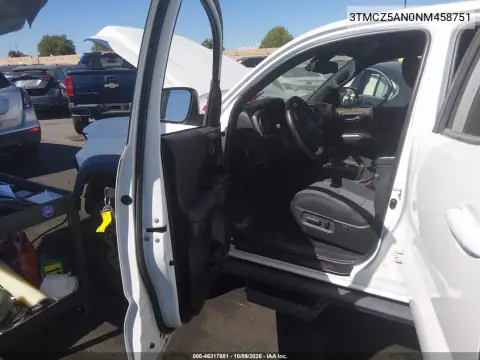 2022 Toyota Tacoma Trd Off Road VIN 3TMCZ5AN0NM458751 фото 6