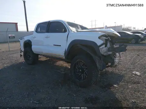 3TMCZ5AN4NM491588 — 2022 Toyota Tacoma, Повреждения со всех сторон, фото до ремонта