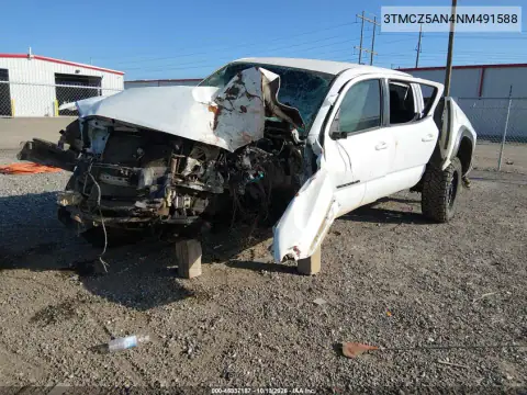 2022 Toyota Tacoma Trd Off Road VIN 3TMCZ5AN4NM491588 фото 2
