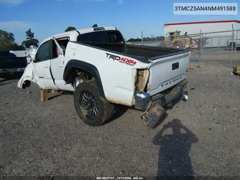 2022 Toyota Tacoma Trd Off Road VIN 3TMCZ5AN4NM491588 фото 3