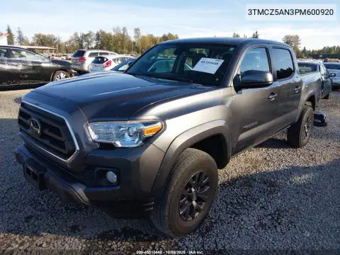 2023 Toyota Tacoma Sr5 V6 VIN 3TMCZ5AN3PM600920 фото 3