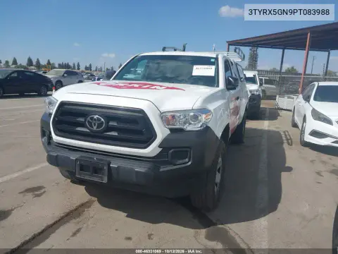 2023 Toyota Tacoma Sr VIN 3TYRX5GN9PT083988 фото 3