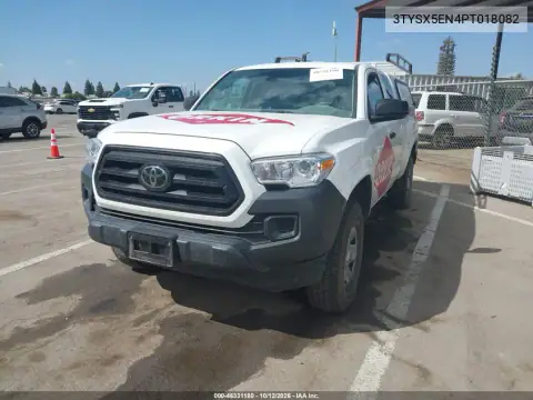2023 Toyota Tacoma Sr VIN 3TYSX5EN4PT018082 фото 3