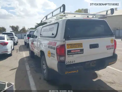 2023 Toyota Tacoma Sr VIN 3TYSX5EN4PT018082 фото 4