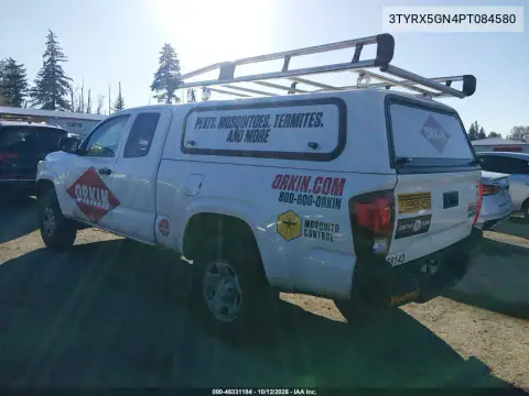 2023 Toyota Tacoma Sr VIN 3TYRX5GN4PT084580 фото 4
