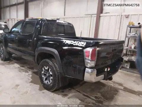 3TMCZ5ANXPM642758 — 2023 Toyota Tacoma, фото 4 с аукциона IAAI, Боковая часть