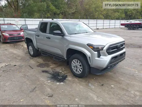 2024 Toyota Tacoma Sr VIN 3TYLD5KN3RT003173 фото 2