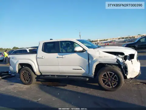 2024 Toyota Tacoma Trd Sport VIN 3TYKB5FN2RT000390 фото 14