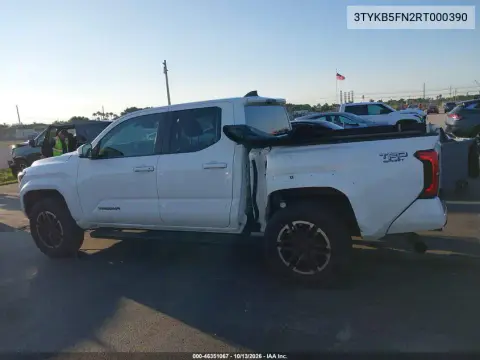 2024 Toyota Tacoma Trd Sport VIN 3TYKB5FN2RT000390 фото 15