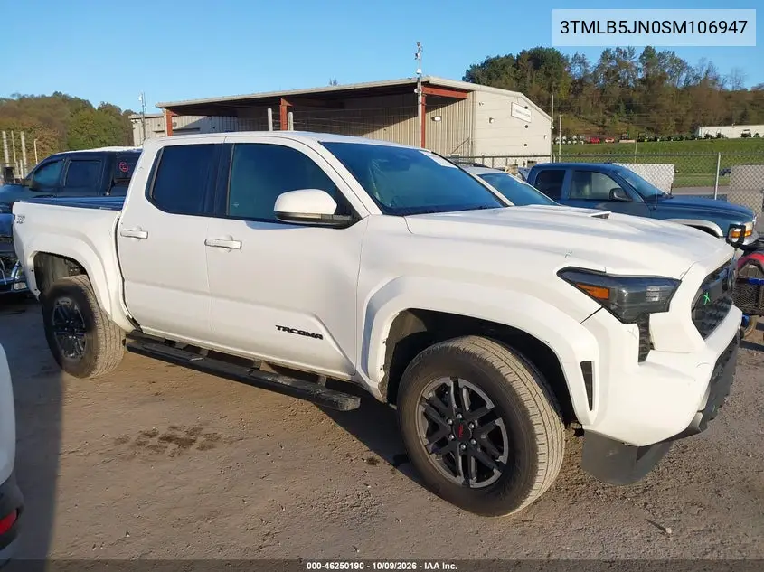 2025 Toyota Tacoma Trd Sport VIN 3TMLB5JN0SM106947 фото 2