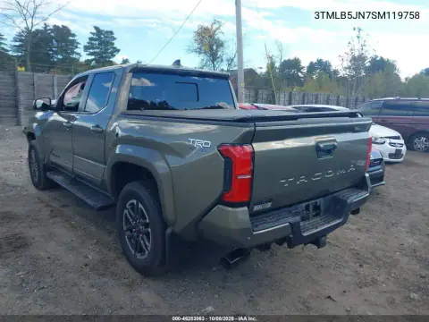 2025 Toyota Tacoma Trd Sport VIN 3TMLB5JN7SM119758 фото 4