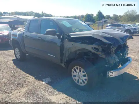3TYKB5FNXTT040871 — 2026 Toyota Tacoma, фото 2 с аукциона IAAI, Передняя часть