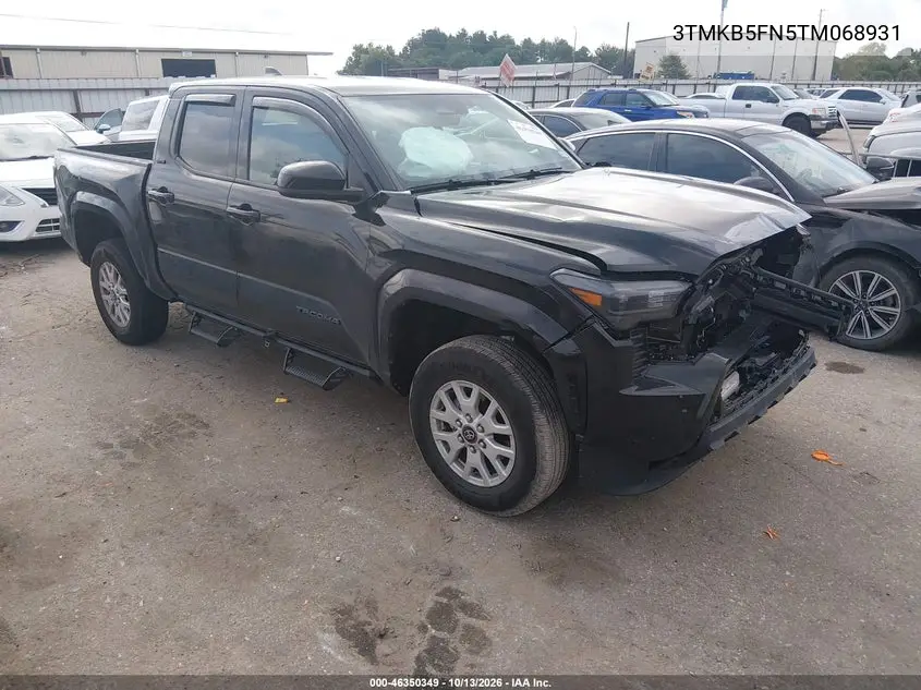 3TMKB5FN5TM068931 Toyota Tacoma 2026 — повреждение Передняя часть, фото до ремонта