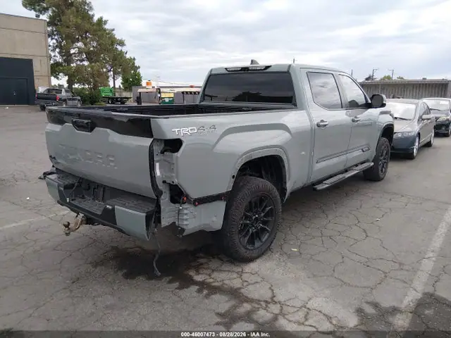 5TFWC5EC1RX007710 — 2024 Toyota Tundra Hybrid Platinum 4WD, фото 4 с аукциона IAAI 30.09.2026, Задняя часть
