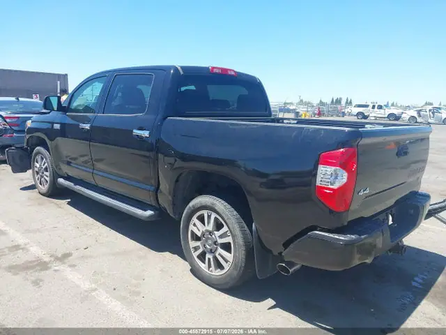 2018 Toyota Tundra Platinum 5.7l V8 VIN 5TFAY5F16JX764678 фото 3