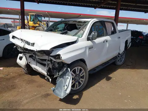 2019 Toyota Tundra Platinum 5.7l V8 VIN 5TFAY5F10KX804514 фото 2