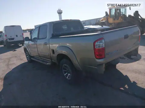2005 Toyota Tundra Sr5 V8 VIN 5TBDT44145S482617 фото 3