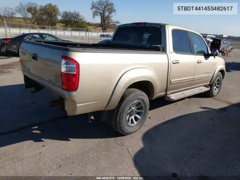 2005 Toyota Tundra Sr5 V8 VIN 5TBDT44145S482617 фото 4