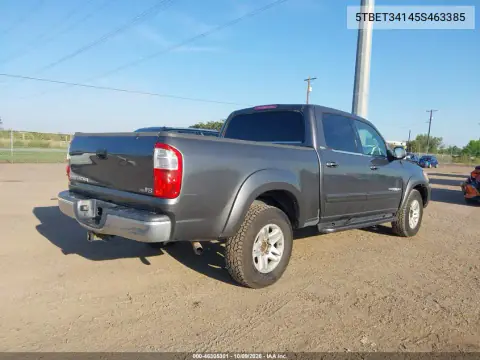 2005 Toyota Tundra Sr5 V8 VIN 5TBET34145S463385 фото 5