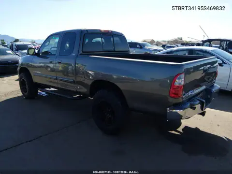 2005 Toyota Tundra Sr5 V8 VIN 5TBRT34195S469832 фото 4