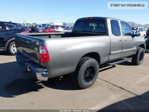 2005 Toyota Tundra Sr5 V8 VIN 5TBRT34195S469832 фото 5