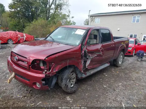 2006 Toyota Tundra Limited V8 VIN 5TBDT48136S532659 фото 3
