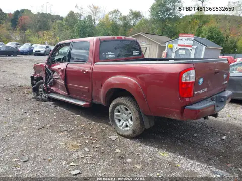 2006 Toyota Tundra Limited V8 VIN 5TBDT48136S532659 фото 4