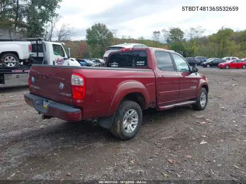 2006 Toyota Tundra Limited V8 VIN 5TBDT48136S532659 фото 5