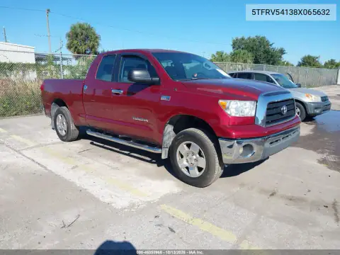 5TFRV54138X065632 — 2008 Toyota Tundra, Передний левый, фото до ремонта