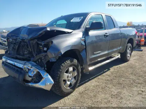 2011 Toyota Tundra Grade 5.7L V8 VIN 5TFUY5F17BX191546 фото 3