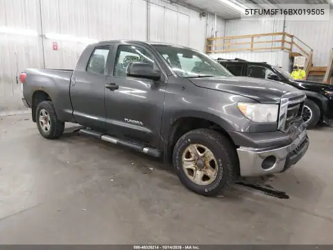 5TFUM5F16BX019505 — 2011 Toyota Tundra, Передняя часть, фото до ремонта
